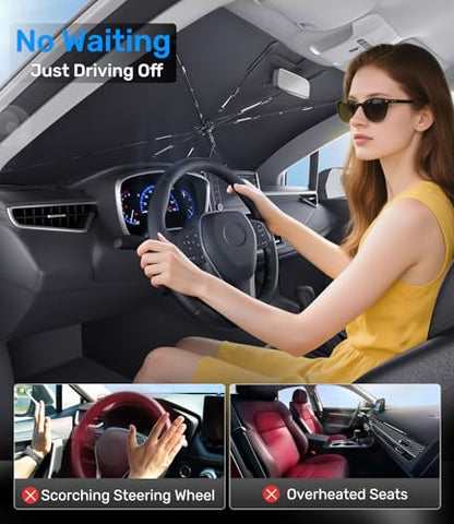 Upgrade Windshield Sun Shade (For Toyota RAV4 (2019-2025))