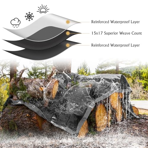 10x20FT Heavy Duty Tarps (10x20ft)