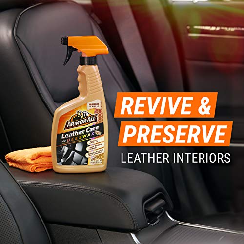 Car Leather Care Spray Bottle (16 Fl Oz (Pack of 6) / Beeswax (6 Pack))