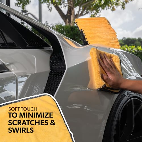 Professional Microfiber Towels (Yellow)
