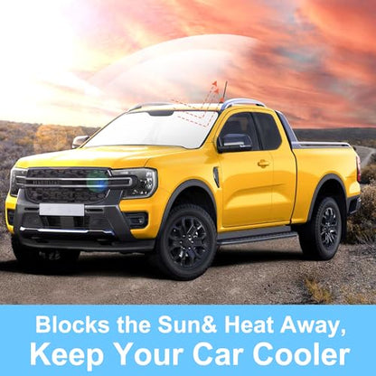 Sun Shade for Ford Ranger 2019 (Windshield Sunshade for Ford Ranger 2019-2026)