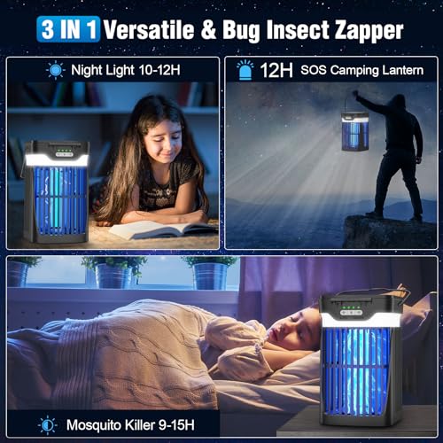 Solar Bug Zapper Outdoor and Indoor
