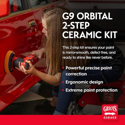 11558 G9 Orbital 2 Step Ceramic Kit for Car Polishing (G9 Orbital 2-Step Ceramic Kit)