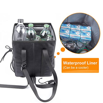 Hanging Car Trash Bag with Lid (Organizer Box)
