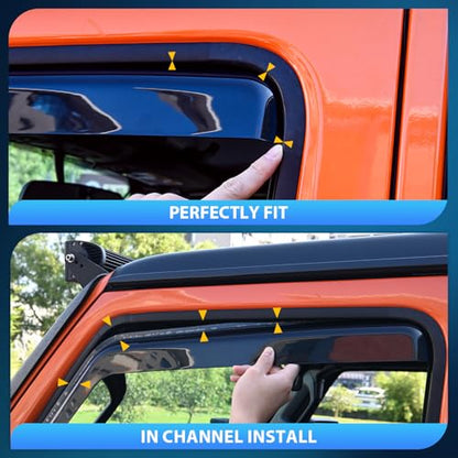 Vent Window Visors for 2021 (Venza 2021-2024)