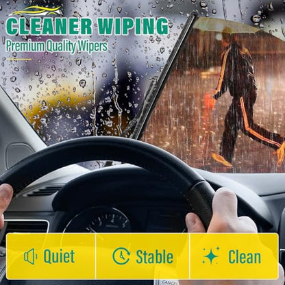 Windshield Wiper Blades Replacement for Jeep Patriot 2007 (21"/21"/10")