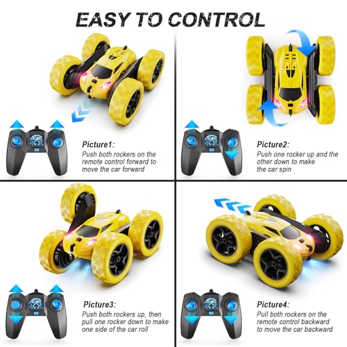 Remote Control Car (Yellow)