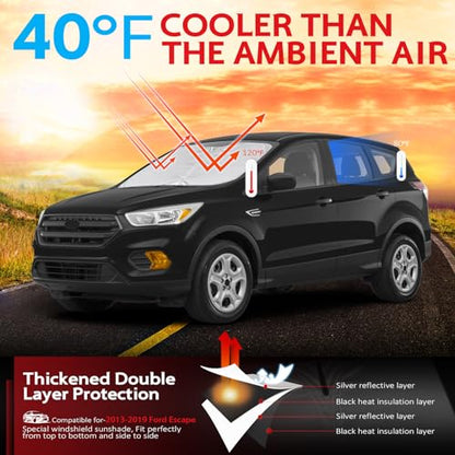 Windshield Sun Shade for 2013 (for 2013-2019 Escape)