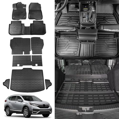 Floor Mats Set for 2023 (Fit 2023-2026 Lower Deck / Trunk Mats + Backrest Mats + Floor Mats)