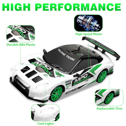Remote Control Car 2.4GHz 1 (L.white - Green)