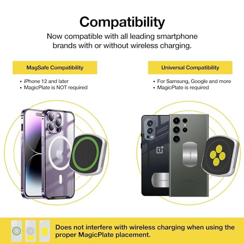 MP2WD XTSP MagicMount Pro2 Magnetic Car Phone Holder (1 Pack)