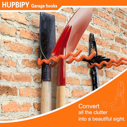Garage Hooks Heavy Duty (7.7inch W Hook / Orange W Hook)