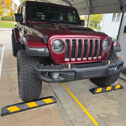Parking Stop 3 Foot Long Flexible Rubber Curb (3 Foot)