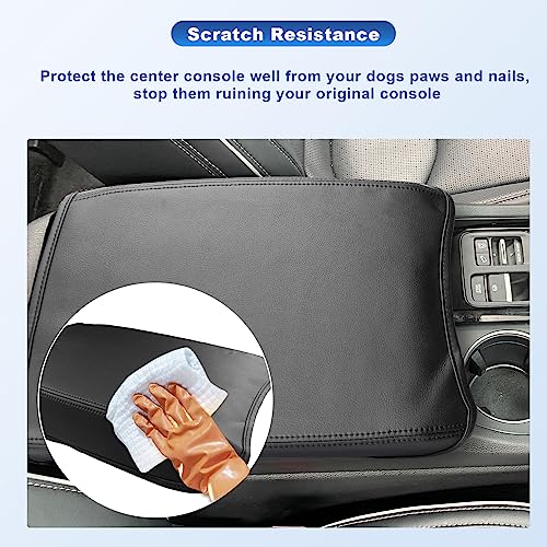 Center Console Cover for 2023 2024 2025 Honda Pilot (Leather)