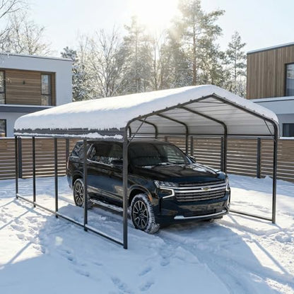 Reinforced Metal Carport (10 x 20 ft)