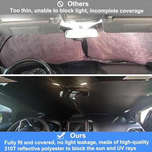 Windshield Sun Shade for 2015 (for Ford Edge 2015-2026)