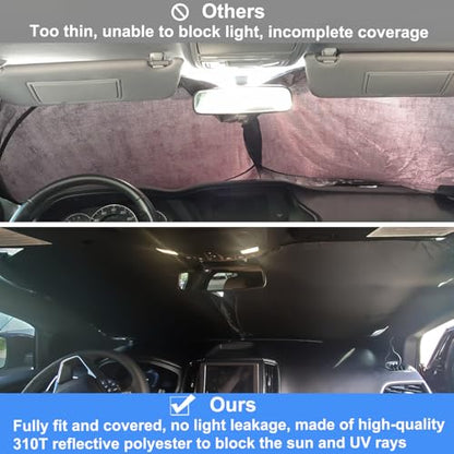 Windshield Sun Shade for 2015 (for Ford Edge 2015-2026)