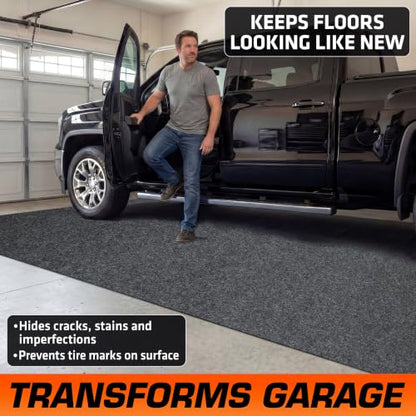 Garage Floor Mat 20' x 7'4" (7'4" x 20' (Rectangular))