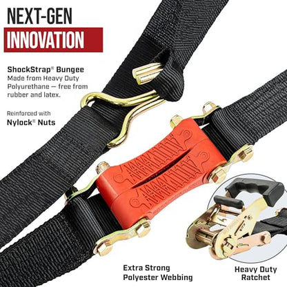 Ratchet Strap (4 Pack / 9' x 2")