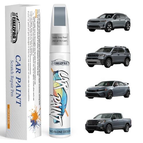 NH 603P White Diamond Pearl Car Touch Up Paint for Honda (For honda / NH-603P White Diamond Pearl for Crosstour/Accord/Accord-Crosstour/Clarity/CR-V/Odyssey-models/Passport/Pilot/Prelude/Ridgeline)