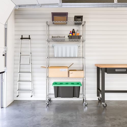 UltraDurable 5 (Steel / 5-Tier Shelving, 36" W x 18" D)