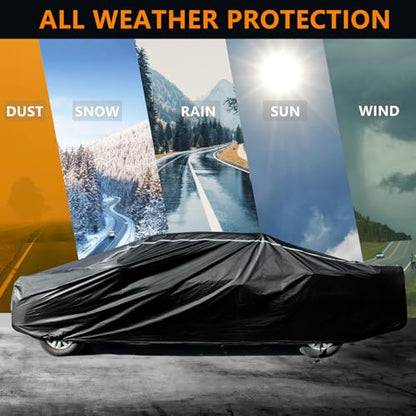 Pickup Truck Cover (Black / Truck-246")