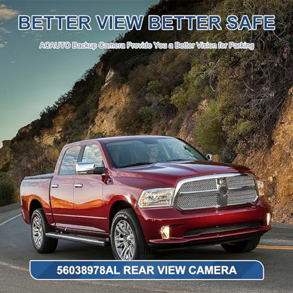 Rear View Backup Camera Fit for RAM 1500 2500 3500 2013 (Fit for RAM 1500 2500 3500 2013-2018)