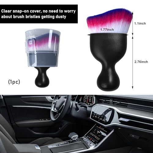 Car Detailing Brush (White/Red/Blue / 1 PC)