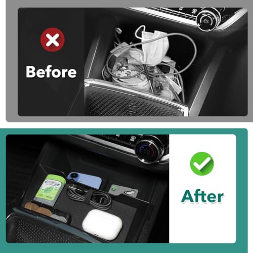 Silicone Center Console Organizer for Chevy Equinox