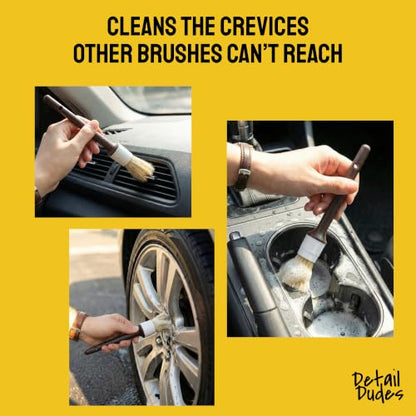 Car Detailing Brush Set 9 (9 Pack)