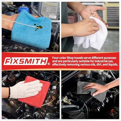 Shop Towels Microfiber Cleaning Cloth Bulk