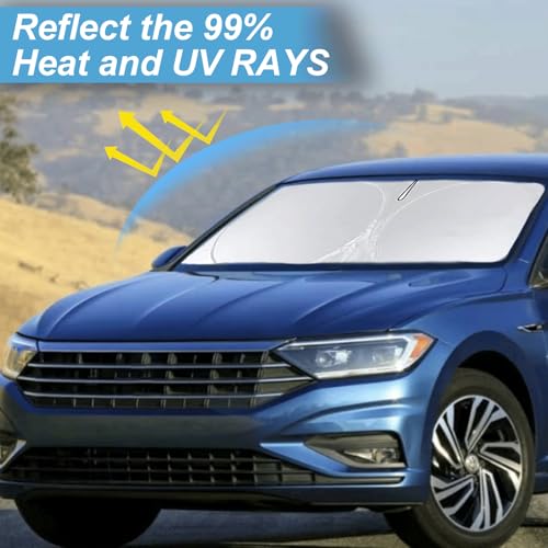 Windshield Sunshade for 2011 (Fit VW Jetta 2011-2018)
