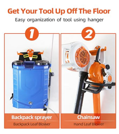 Backpack Blower Rack with Tube Hook (1 Pack)