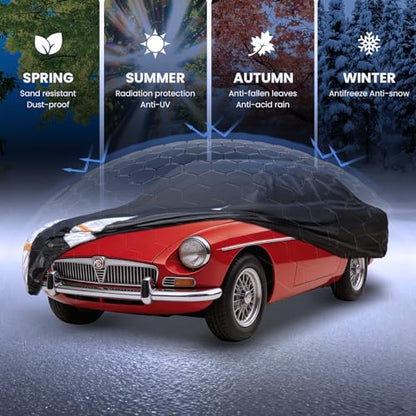 Multi Layer Car Cover Custom Fit for MG MGB (Custom fit MG MGB / Coupe car cover)