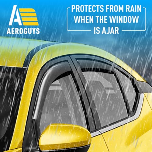 Extra Durable Window Deflectors in (For Nissan Sentra 20-25)