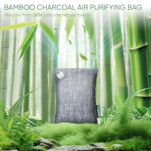 Activated Charcoal Odor Absorber (10 Packs / For Strong Odor)