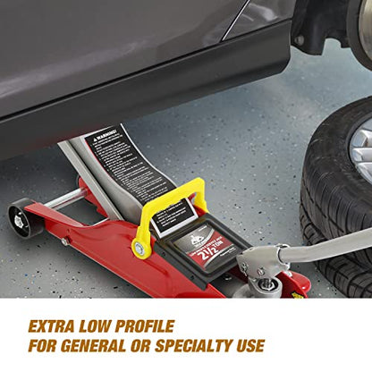 Floor Jack 2.5 Ton (2.5 Ton With Case / Red)