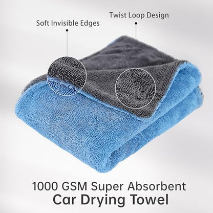 Extra Large Car Drying Towel (Blue / 25"*36")