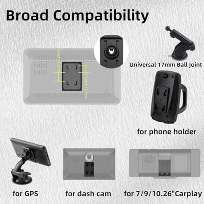 Extended Carplay Mount (Holes Bracket)