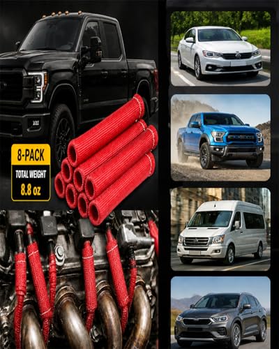 Spark Plug Wire Heat Sleeve (Red)