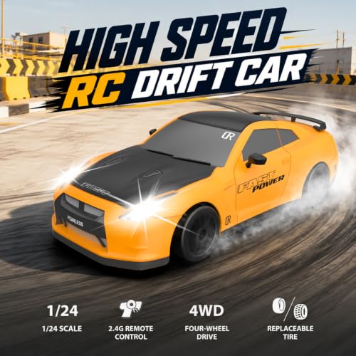 RC Drift Car 1 (Yellow)