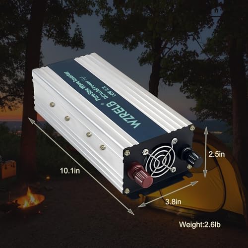 1000W Pure Sine Wave Inverter 48V DC to 110V 120V AC