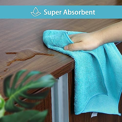 50PK Microfiber Cleaning Cloth (Multicolor)
