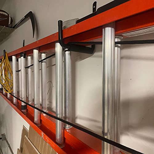 8 Pack Wall Mount Storage Hooks (9.6inch)