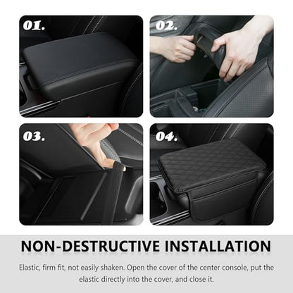 Upgraded Car Center Console Cover (Black)
