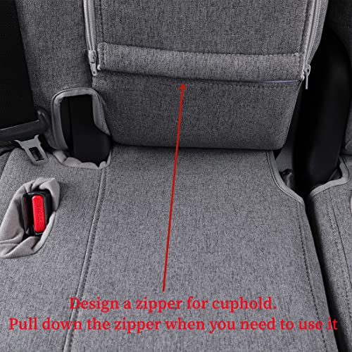 Camry Car Seat Covers Custom Fit for Toyota 2012 (Gray / 2012-2017 Camry L LE XLE)