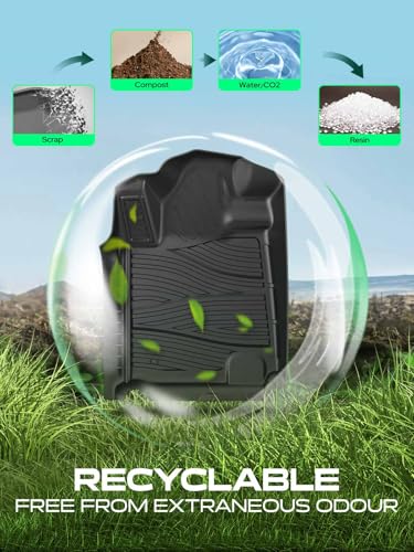 Automotive Floor Mats for Toyota Tundra 2012 (2012-2021 2 PCS)