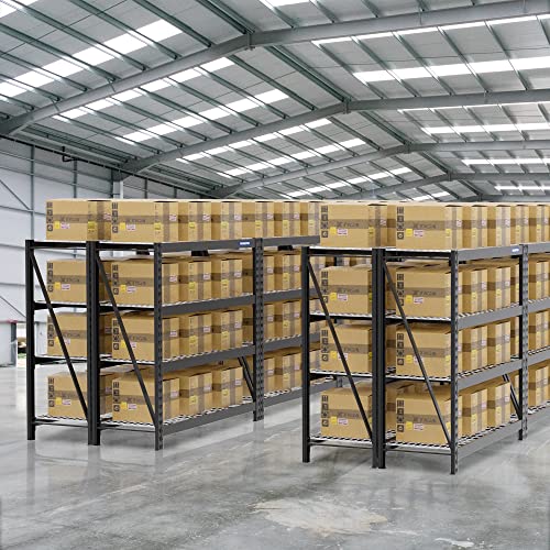 Heavy Duty Metal Shelving (68"W x 24"D x 65"H,)
