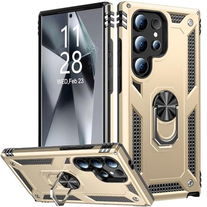 for Galaxy S25 Ultra Case (Galaxy S25 Ultra (Large 6.9") / Gold)