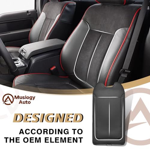Armrest Cover for Ford F (2) 09-14 |F150| Bucket Seat, +Thick)